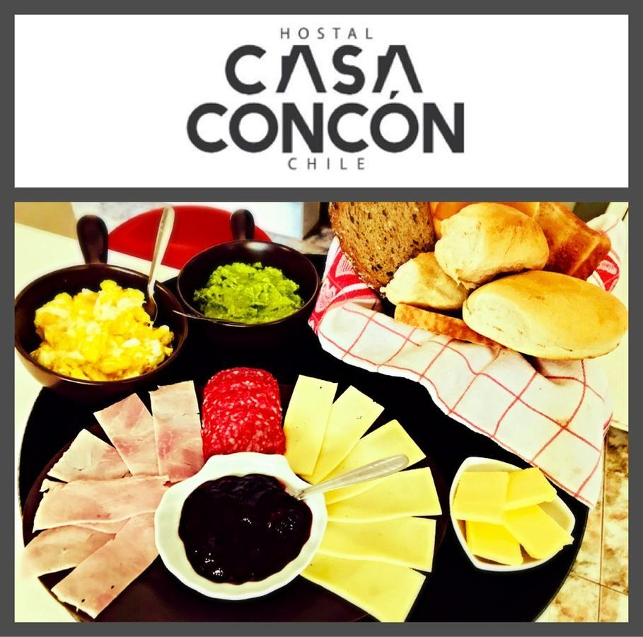 Hostal Casa Concon Vina del Mar Dış mekan fotoğraf